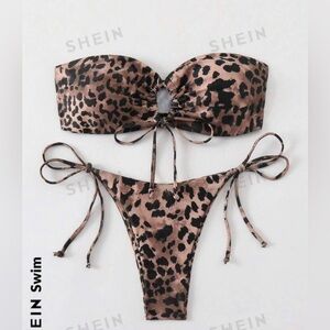 Small Shein leopard print bikini